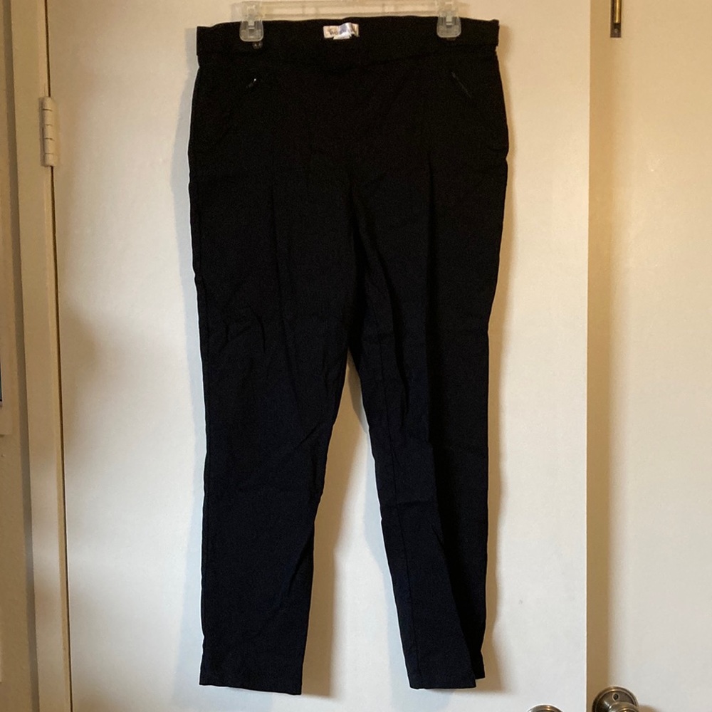 89th&Madison black dress pants, size XL